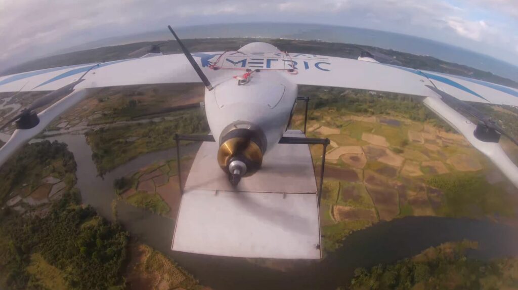 drone in hard-to-reach areas